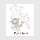 野生のものは引用文 – ピンク シール (シート)