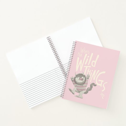 野生のものは引用文 – ピンク ノートブック (内部)