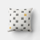 野生のものは王冠のパターンである クッション (裏面)