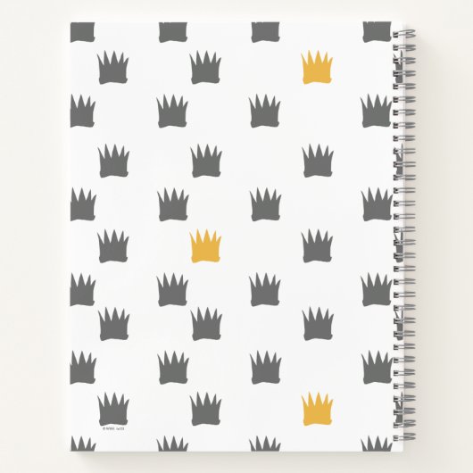 野生のものは王冠のパターンである ノートブック (裏面)