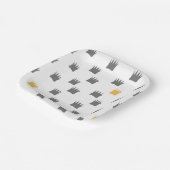 野生のものは王冠のパターンである ペーパープレート (傾斜あり)