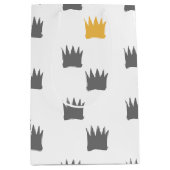 野生のものは王冠のパターンである ミディアムペーパーバッグ (正面)