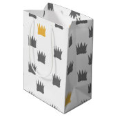 野生のものは王冠のパターンである ミディアムペーパーバッグ (裏面アングル)