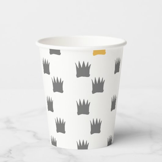 野生のものは王冠のパターンである 紙コップ (裏面)