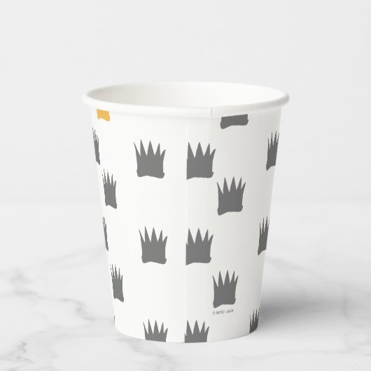 野生のものは王冠のパターンである 紙コップ (右)