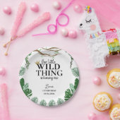 野生のものは紙プレート ペーパープレート (パーティー)