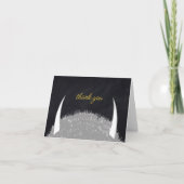 野生のものは誕生日ありがとう サンキューカード (正面)