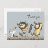 野生のものは誕生日ありがとう ポストカード (正面/裏面)