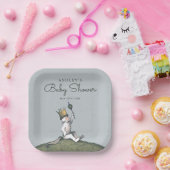 野生のものは赤ちゃんシャワー紙プレート ペーパープレート (パーティー)