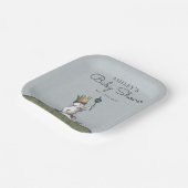 野生のものは赤ちゃんシャワー紙プレート ペーパープレート (傾斜あり)