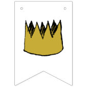 野生のものは野生の一つの最初の誕生日 バンティングフラッグ (第3の旗)