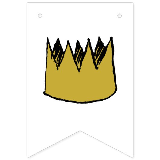 野生のものは野生の一つの最初の誕生日 バンティングフラッグ (第3の旗)