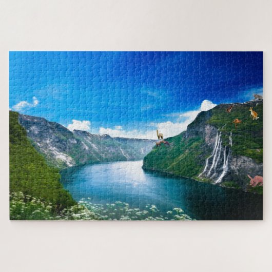 野生のもの ジグソーパズル (横)