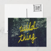 野生のもの ポストカード (正面/裏面)