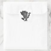 野生のもの |私が上に行食べくる スクエアシール (バッグ)