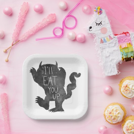 野生のもの |私が上に行食べくる ペーパープレート (パーティー)
