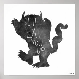 野生のもの 私が上に行食べくる ポスター