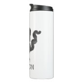 野生のもの |私が上に行食べくる |名前の追加 タンブラー (回転右)