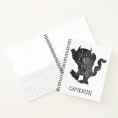 野生のもの |私が上に行食べくる |名前の追加 ノートブック (内部)