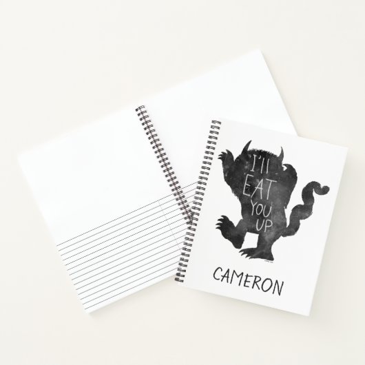 野生のもの |私が上に行食べくる |名前の追加 ノートブック (内部)