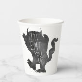 野生のもの |私が上に行食べくる 紙コップ (正面)