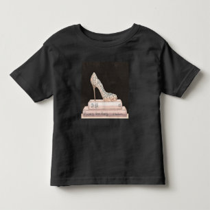 野生のりんご のエレガントなハイヒールのファッション トドラーTシャツ