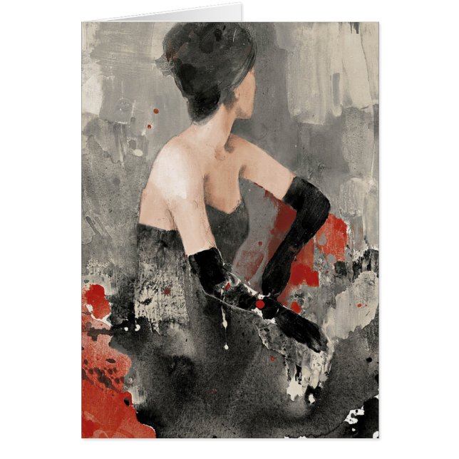 野生のりんご|のヴィンテージの水彩画の女性 (正面)