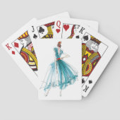 野生のりんご|オートクチュールのファッションのスケッチ トランプ (裏面)