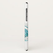 野生のりんご|オートクチュールのファッションのスケッチ Case-Mate iPhoneケース (裏面/左)