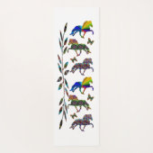 野生のアイスランド人 ヨガマット (裏面)