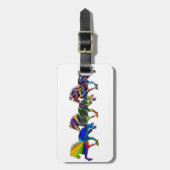 野生のアイスランド人 ラゲッジタグ (正面縦)