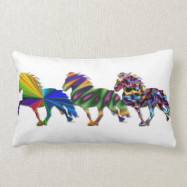 野生のアイスランド人 ランバークッション