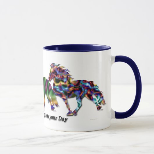 野生のアイスランド語 マグカップ (右)