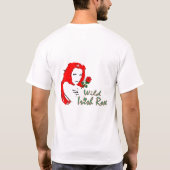 野生のアイルランド人のばら色のTシャツ Tシャツ (裏面)