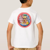 野生のアヒルちゃん水公園2009年(印刷される子供) Tシャツ (裏面)