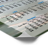 野生のアヒル2013カレンダー ポスター (角)