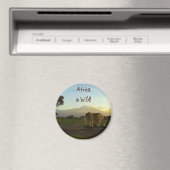 野生のアフリカ動物を愛するビッグ5 マグネット (インサイチュ (食洗機))