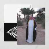 野生のアラビアで ポストカード (正面/裏面)