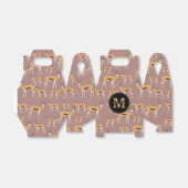 野生のアンテロープ動物パターン フェイバーボックス (折り畳みなし)