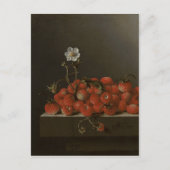 野生のイチゴとの静物紀元前17位ファインアート ポストカード (正面)