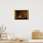 野生のイチゴを持つバスケット, c.1761 ポスター (キッチン)