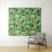 野生のイチゴ赤/黄/緑/ タペストリー (インサイチュ(横))