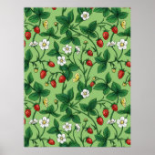 野生のイチゴ赤/黄/緑/ ポスター (正面)