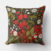 野生のイチゴ クッション (正面)