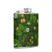 野生のイチゴ、黄色と緑 フラスク (右)