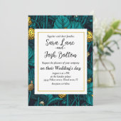 野生のイチゴ、黄色と青 招待状 (スタンド正面)