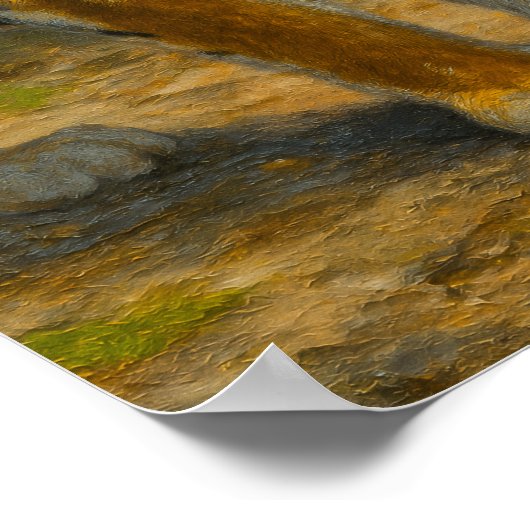 野生のウィスパーズ – 森の虎と仔 ポスター (角)