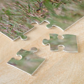 野生のウサギ ジグソーパズル (側面)