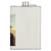 野生のウマのフラスコ フラスク (裏面)