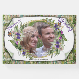 野生のエコフレンドリー草と春の花 ゲストブック